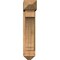 Ekena Millwork Imperial Arts and Crafts Smooth Bracket w/ Offset Brace, Western Red Cedar, 7 1/2"W x 24"D x 36"H BKT0806X24X36IMP03SWR - alternate 3